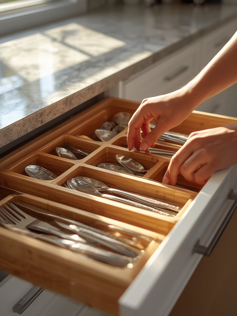 Kitchen Drawer Organizer: 7 Ways To Transform Chaos Into Calm 3 Kitchen Drawer Organizer - Illustration 2