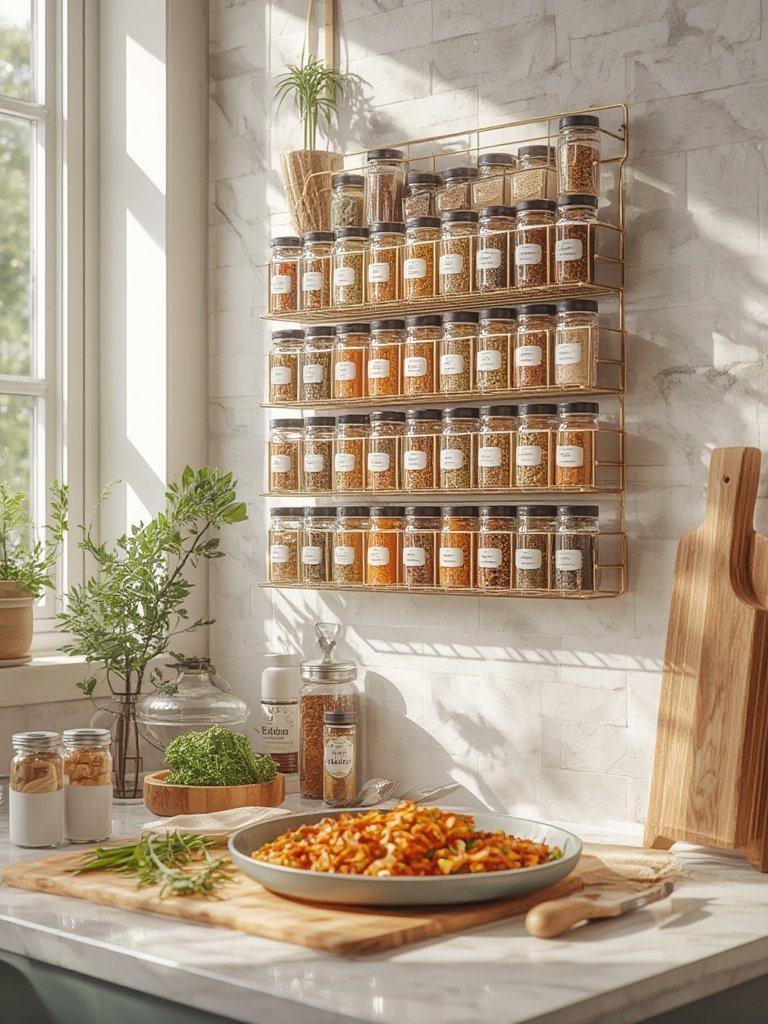 Magnetic Spice Rack - Illustration 3