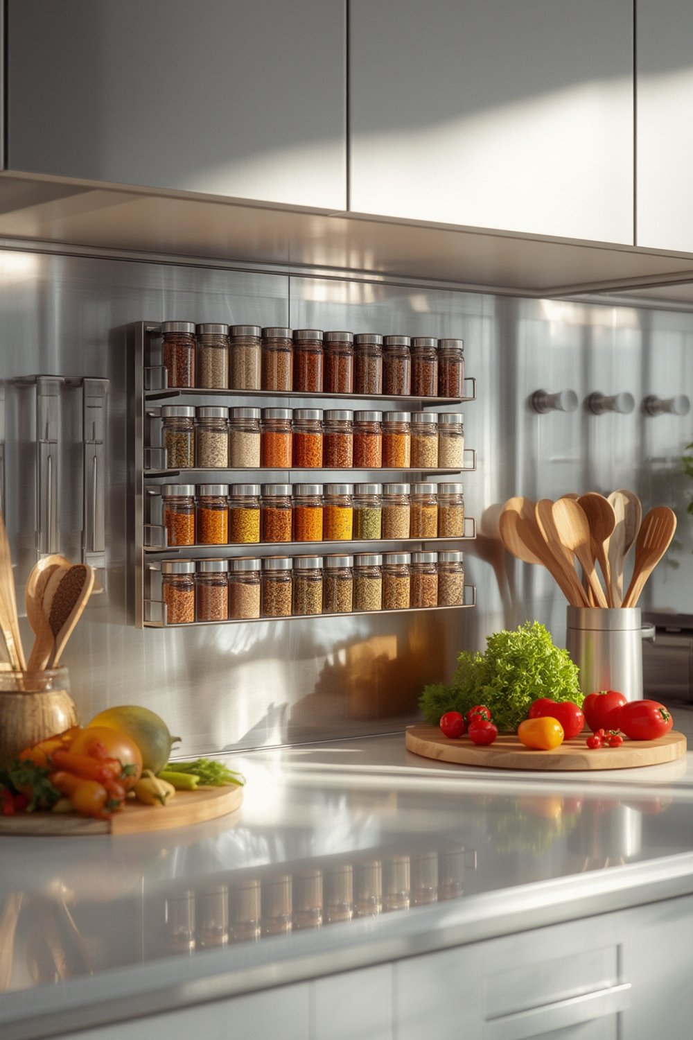 Magnetic Spice Rack - Illustration 1