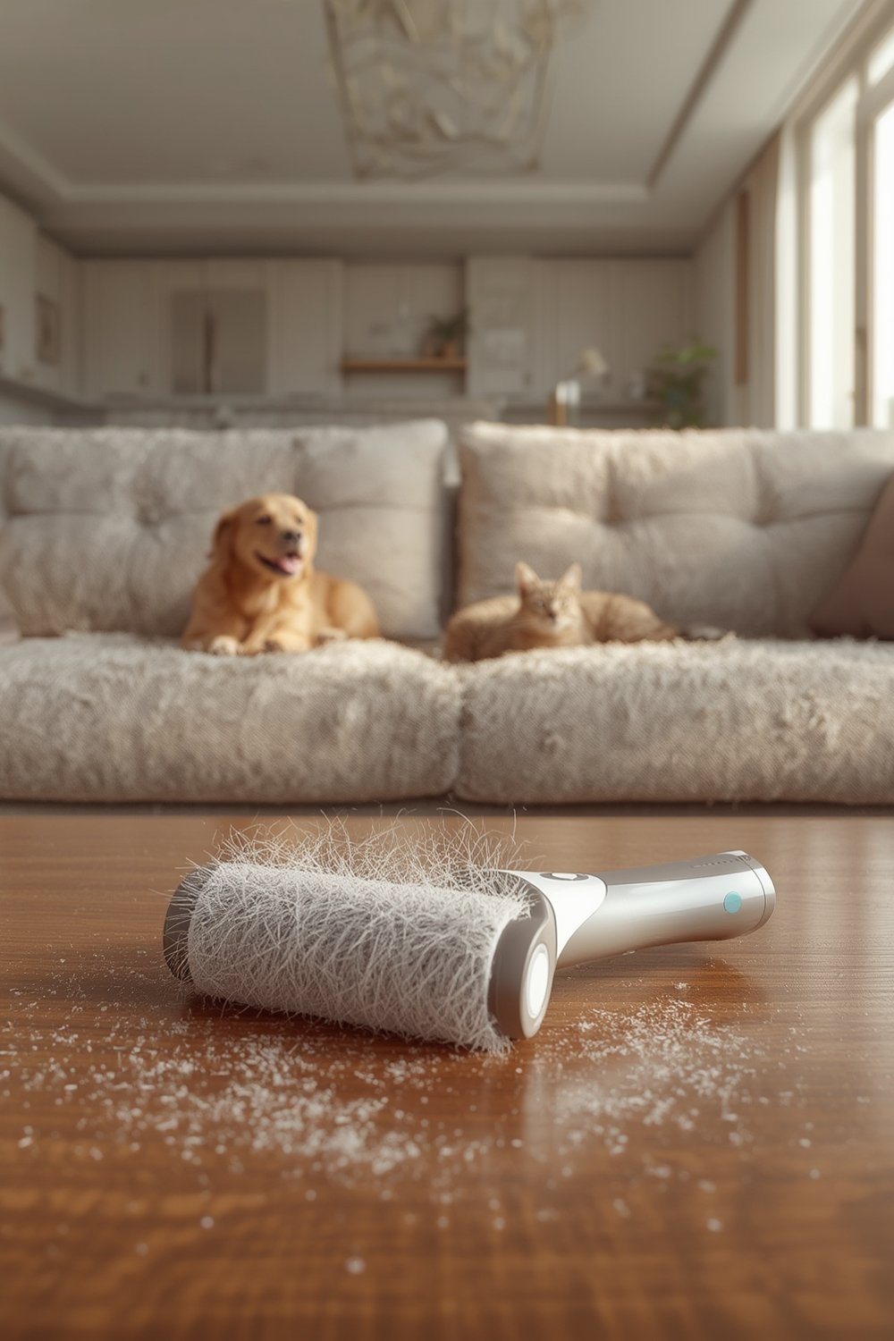 Pet Hair Remover Roller - Illustration 1