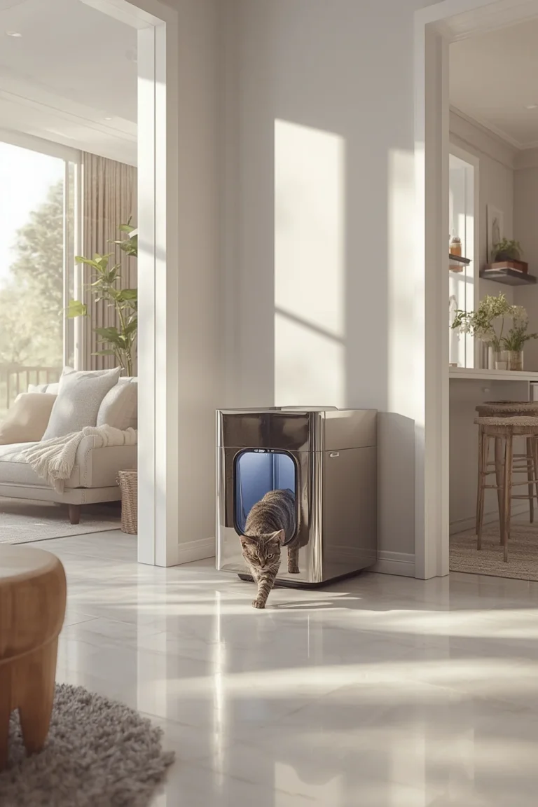 Self Cleaning Litter Box Get Kitchen Ready