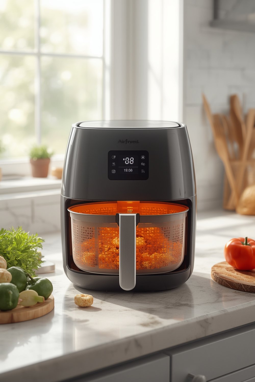 Silicone Air Fryer Liners - Illustration 1