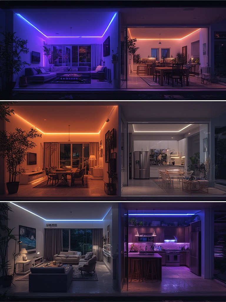 Smart LED Light Strips - Illustration 3