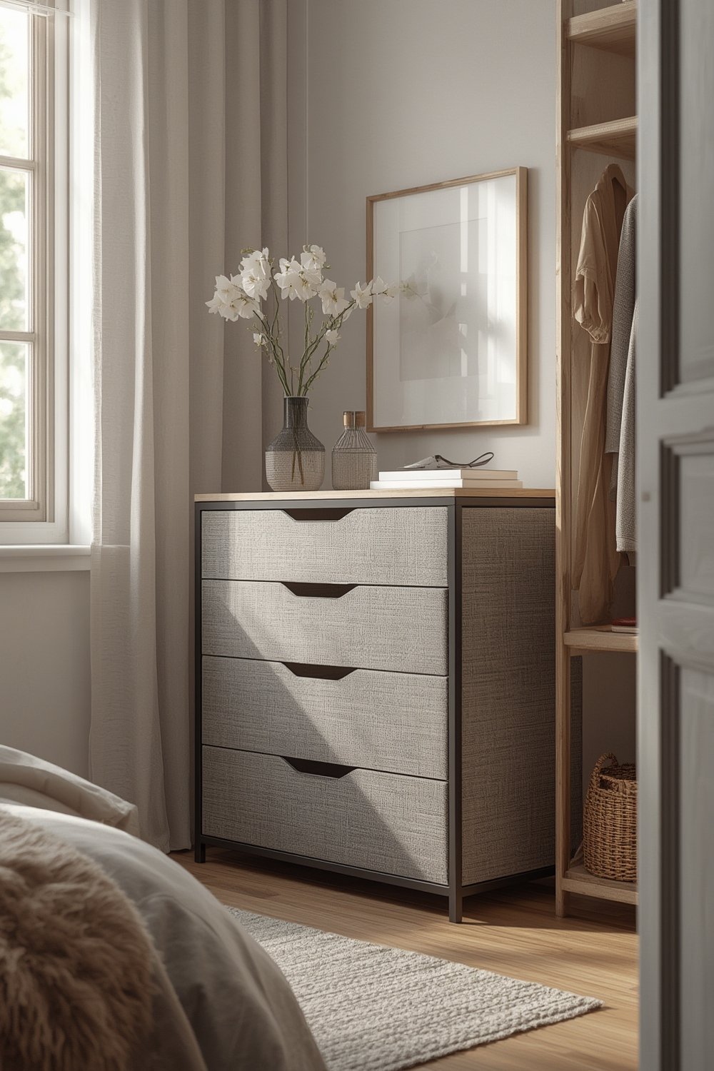 fabric drawers product view