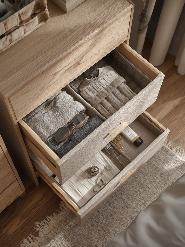 bedroom dresser in action