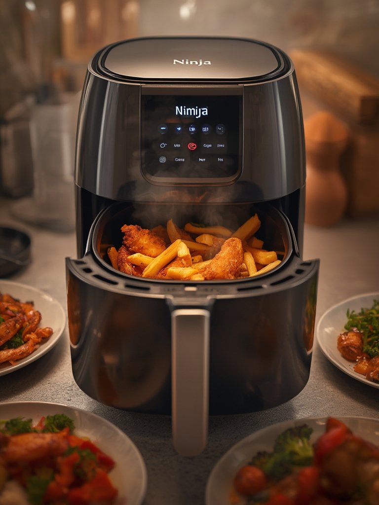 Ninja Airfryer: 7 Ultimate Secrets For Best Cooking Results In 2026 2 ninja airfryer in action