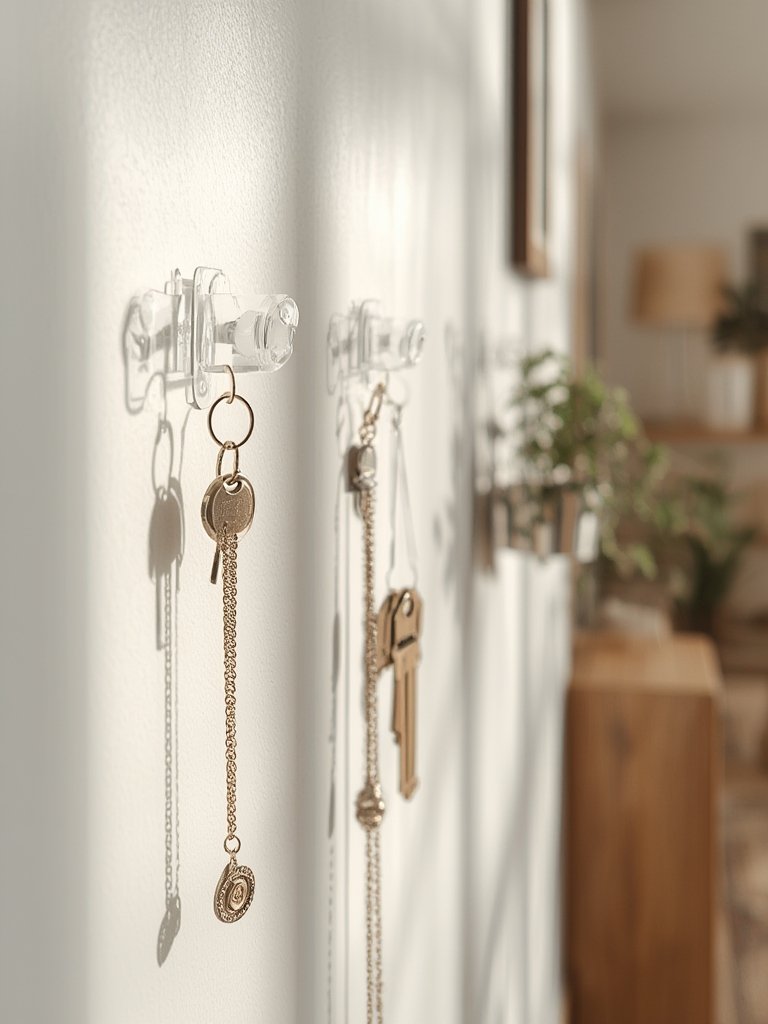 Adhesive Hooks in action