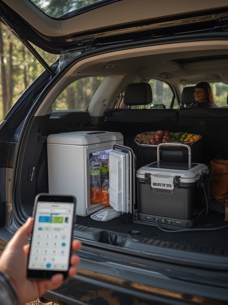 Car Refrigerator: 7 Secrets for Amazing Cooling (2026) 2 car refrigerator in action