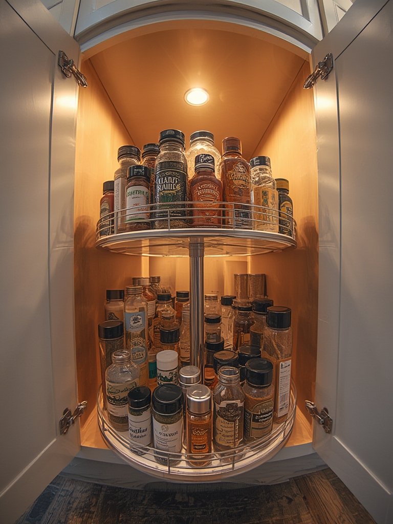 lazy susan in action