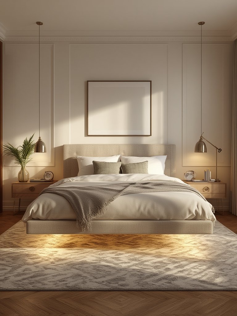 Queen Size Floating Bed Frame: 7 Ways To Find Best Fit & Avoid Regret 1 queen size floating bed frame