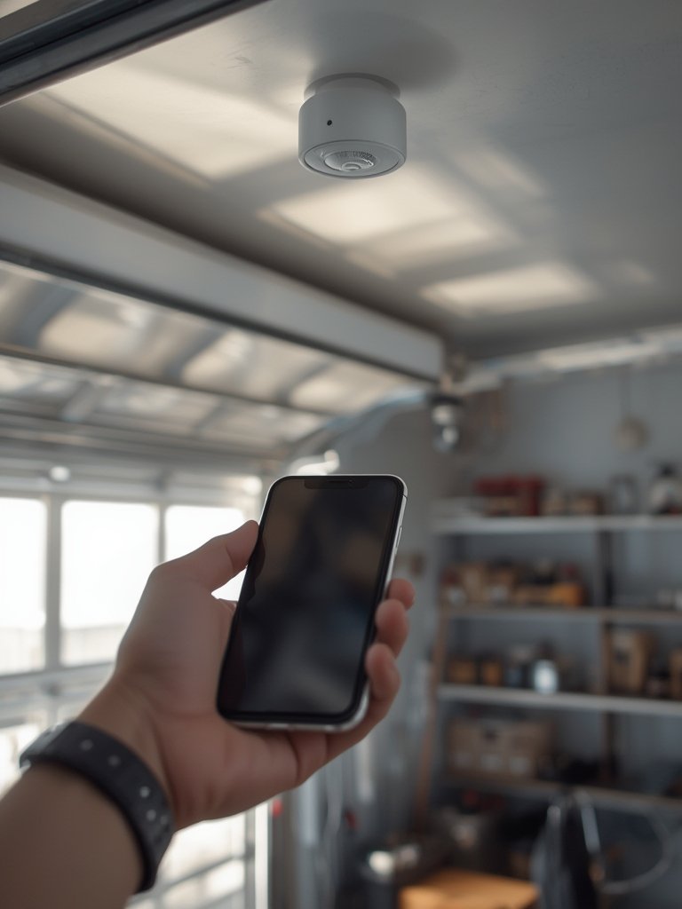 garage controller in action